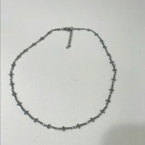 Silver Cross Necklace